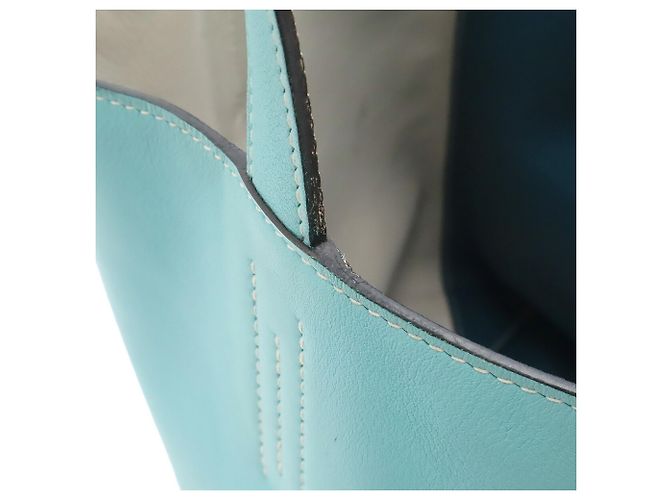Hermès Borsa Tote Hermes Double Sens 28 Blu - vista 9