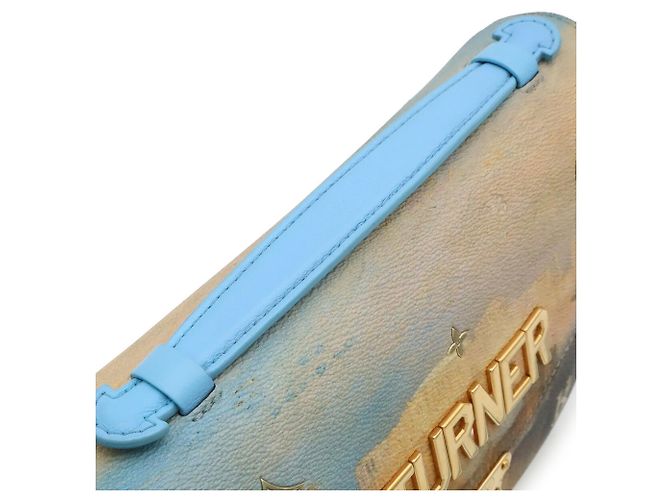 Louis Vuitton Masters Collection Monogram Certy Pochette Metis Marrone Multicolore Blu chiaro - vista 6