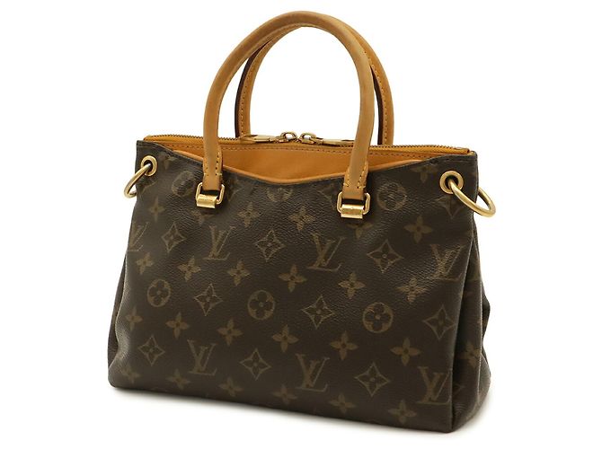 Bolsa Louis Vuitton Monogram Pallas BB Dourado - vista 3