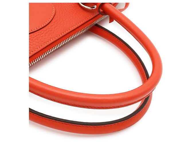 Hermès Sac à main Hermes Bolide 35 en Rose Jaipur - vue 5