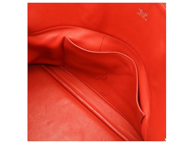 Hermès Sac à main Hermes Bolide 35 en Rose Jaipur - vue 7