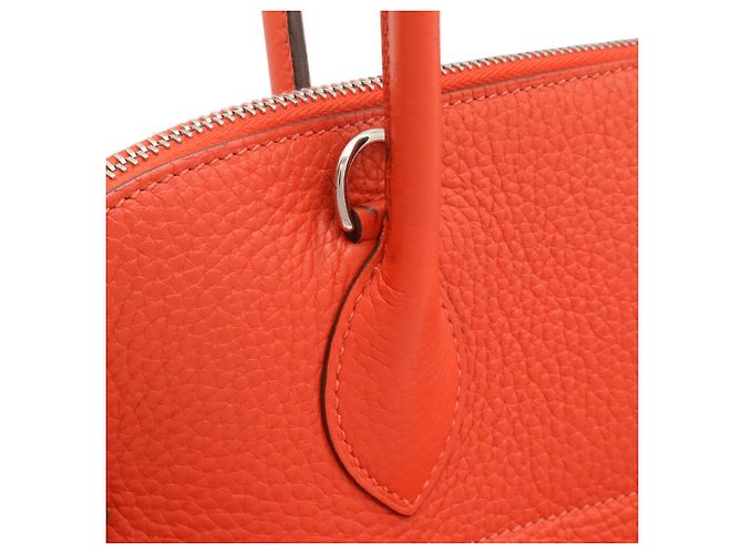 Hermès Sac à main Hermes Bolide 35 en Rose Jaipur - vue 9