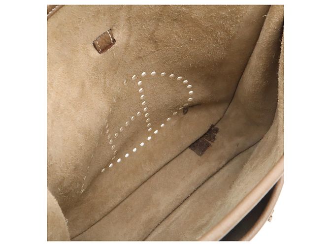Hermès Borsa a tracolla Hermes Evelyne 3 III GM Taupe - vista 6