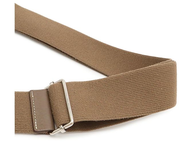 Hermès Borsa a tracolla Hermes Evelyne 3 III GM Taupe - vista 9