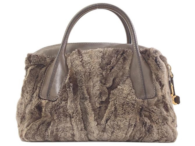 Tod's D-Styling 2-Way Handtasche Braun - Ansicht 2
