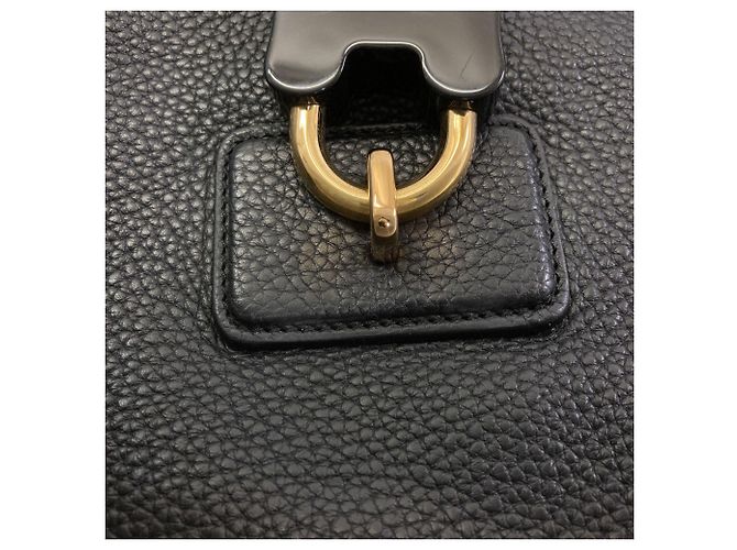 Borsa Tote Loewe Calle Cadena Motif Nero - vista 10