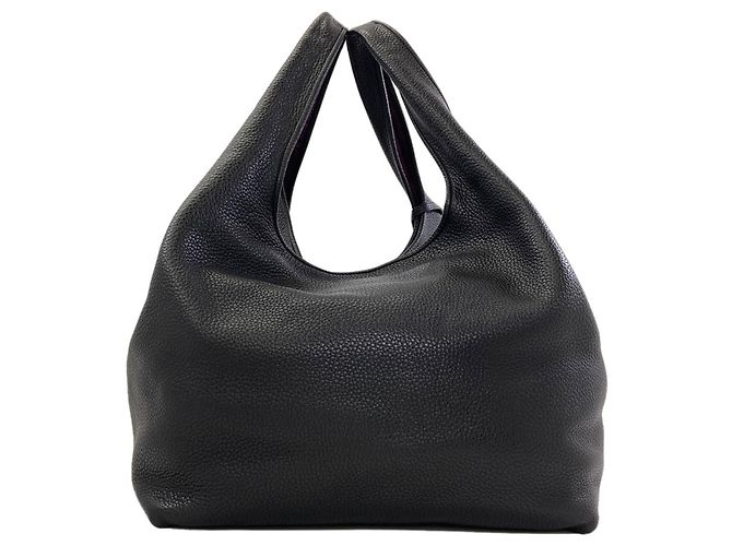 Borsa Tote Loewe Calle Cadena Motif Nero - vista 2