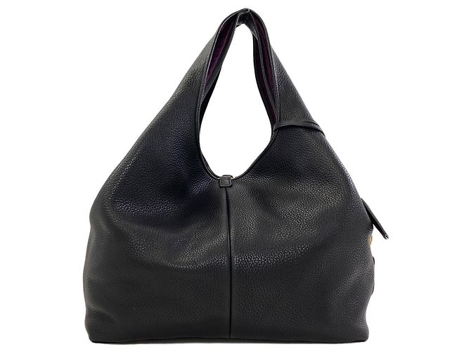 Borsa Tote Loewe Calle Cadena Motif Nero - vista 3