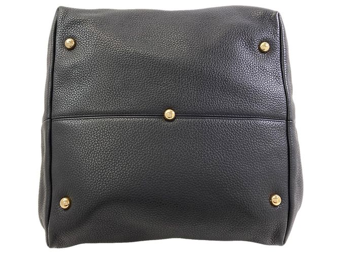 Borsa Tote Loewe Calle Cadena Motif Nero - vista 4