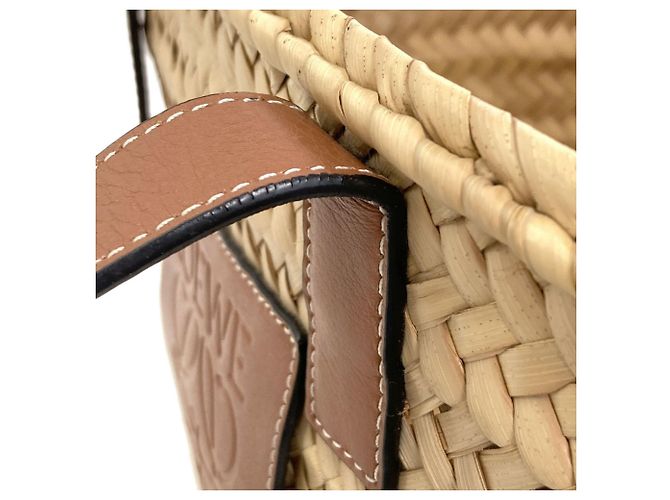 Loewe Basket Bag Handtasche Braun Beige - Ansicht 12