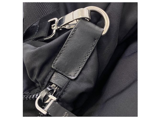 Borsa a Tracolla Prada Logo Nero - vista 14