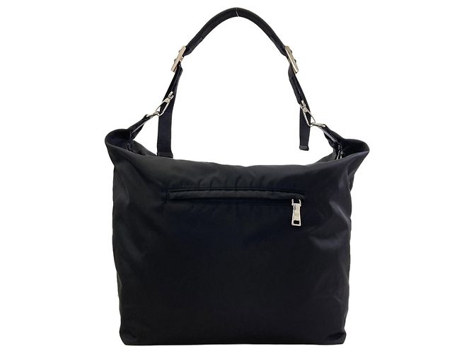 Borsa a Tracolla Prada Logo Nero - vista 2