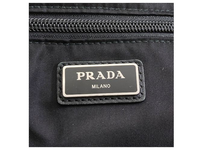 Borsa a Tracolla Prada Logo Nero - vista 6