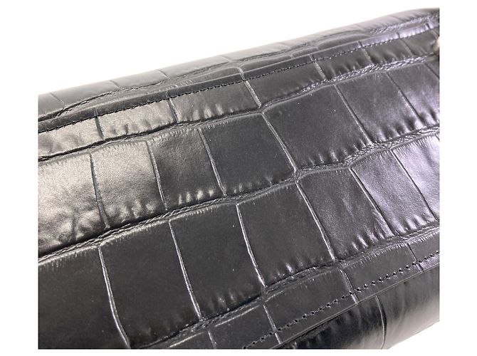 Bolsa de mão em couro 2-Way Coach Preto - vista 5