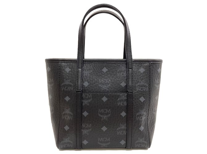 MCM Toni Top Zip Shop Bag Black - view 2