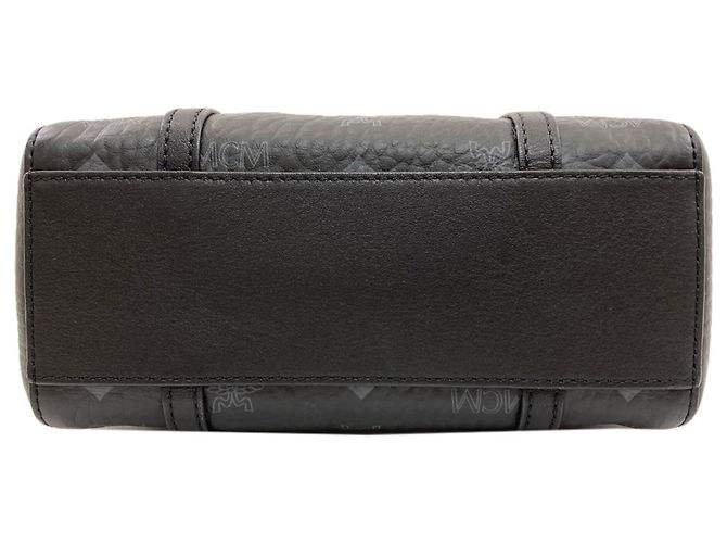 MCM Toni Top Zip Shop Bag Black - view 4
