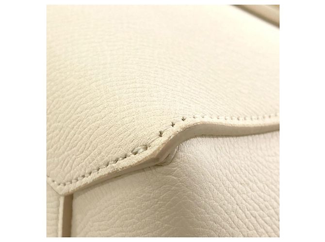 Céline Borsa a mano Celine Belt Bag Micro Bianco - vista 16