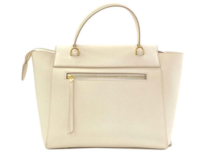 Céline Borsa a mano Celine Belt Bag Micro Bianco - vista 2
