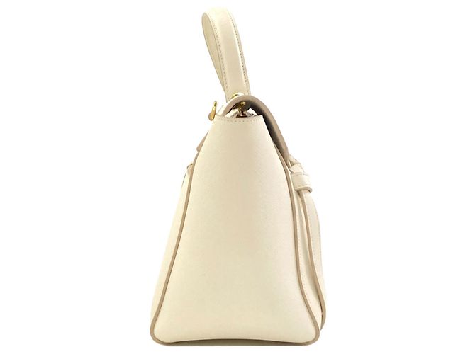 Céline Borsa a mano Celine Belt Bag Micro Bianco - vista 3