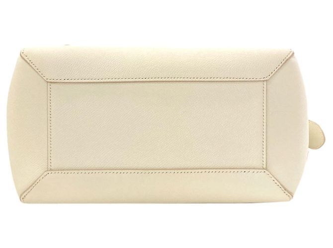 Céline Borsa a mano Celine Belt Bag Micro Bianco - vista 4