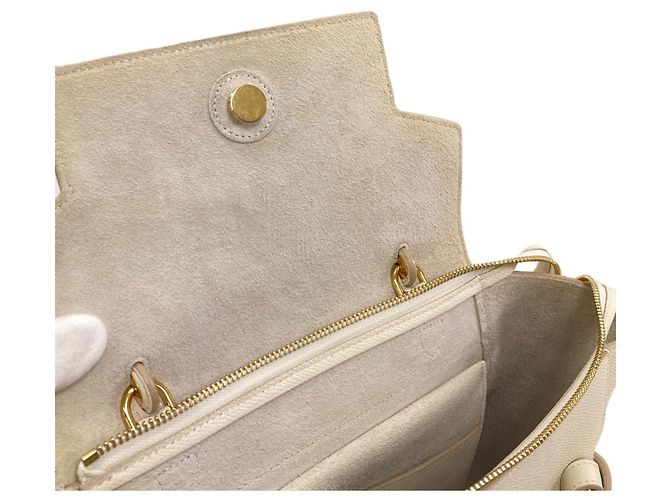 Céline Borsa a mano Celine Belt Bag Micro Bianco - vista 8