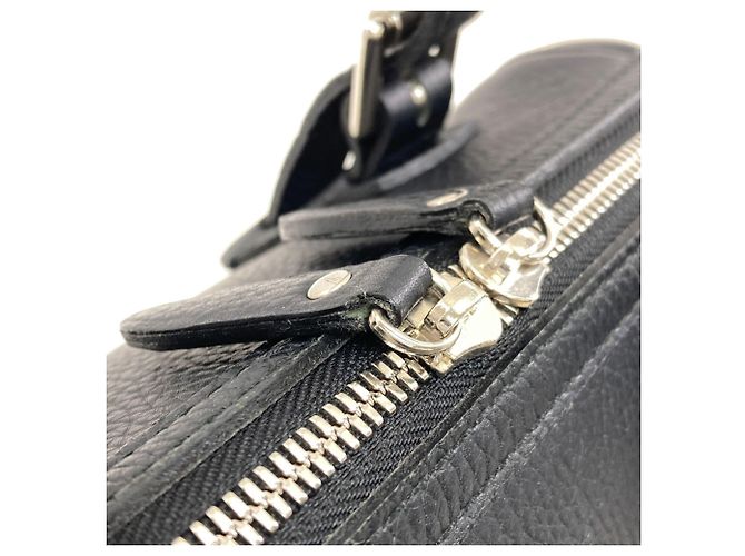 Burberry Logo Leather Handbag for Women Black - view 10