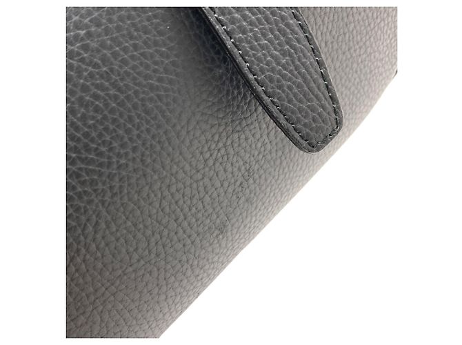 Burberry Logo Leather Handbag for Women Black - view 9