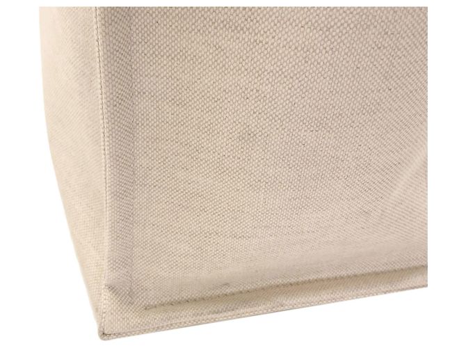Gucci Canvas Logo Tote Bag Beige Marineblau - Ansicht 11