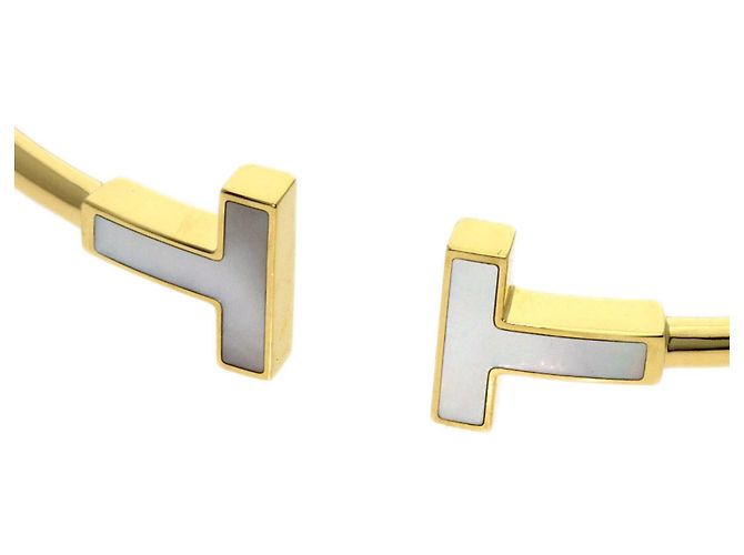 Autre Marque Tiffany & Co. T Wire Armband mit Muschel-Anhänger - Ansicht 3