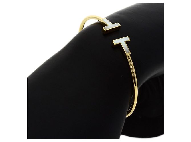 Autre Marque Tiffany & Co. T Wire Armband mit Muschel-Anhänger - Ansicht 5