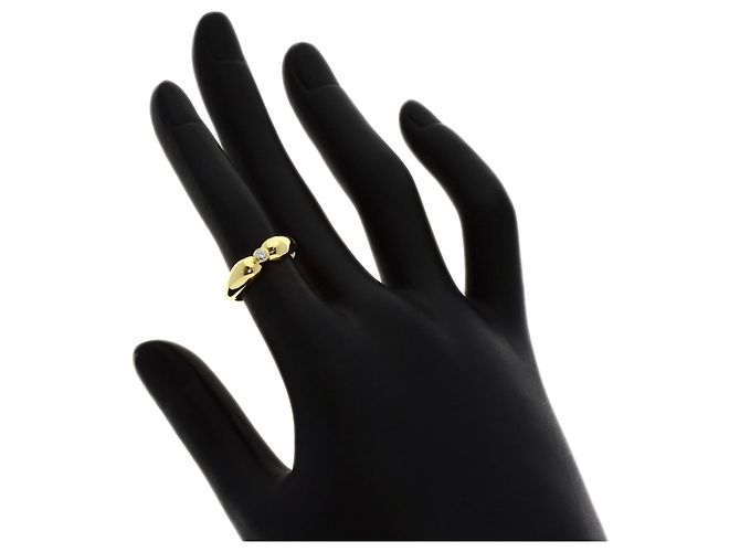 Autre Marque Anel Tiffany & Co. Double Teardrop de diamantes - vista 6