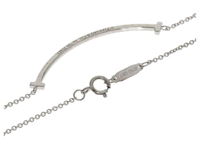 Autre Marque Collar Tiffany & Co. T Smile Small Diamond - vista 2
