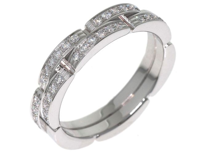 Cartier Maillon Panthère Ring mit 2 Diamantreihen - Ansicht 2