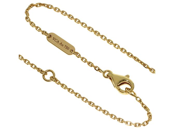 Van Cleef & Arpels Vintage Alhambra Karneol Halskette - Ansicht 3