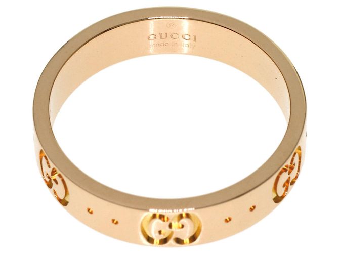 Anello Gucci Icon #11 in oro rosa 18K - vista 4