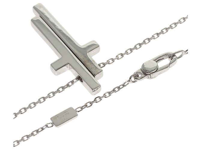 Collana Gucci in oro bianco 18K e diamanti - vista 2