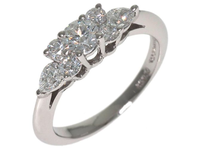 Autre Marque Tiffany & Co. Ring mit sieben Diamanten - Ansicht 2