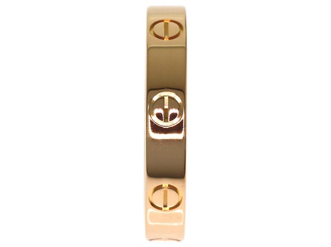 Anello Cartier Mini Love in oro rosa 18K - vista 3