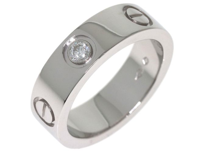 Cartier Love Ring 1P Diamant in Platin - Ansicht 2