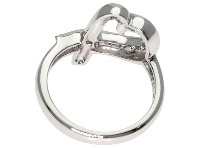 Autre Marque Anillo Alianza Tiffany & Co. Loving Heart con Diamantes - vista 4