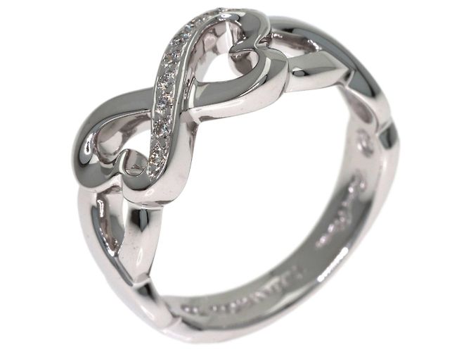 Autre Marque Tiffany & Co. Double Loving Heart Diamantring - Ansicht 2