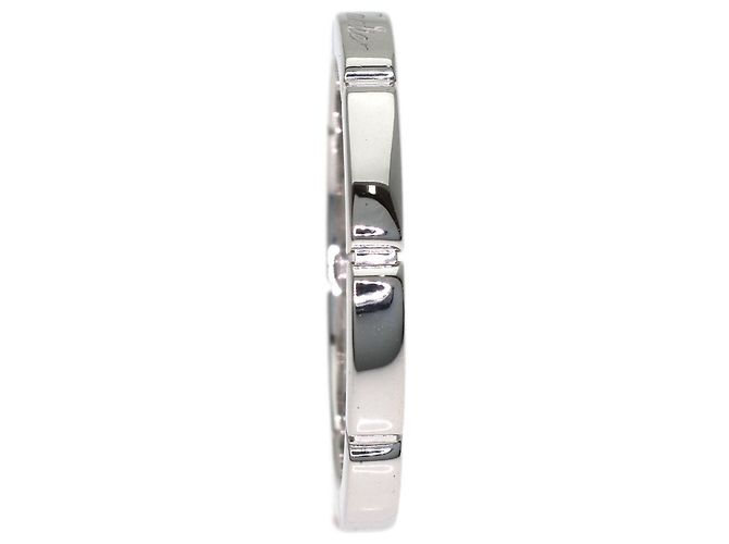 Anello Cartier Maillon Panthère #60 in oro bianco 18K - vista 3