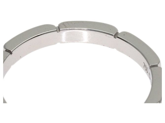 Anello Cartier Maillon Panthère #60 in oro bianco 18K - vista 6