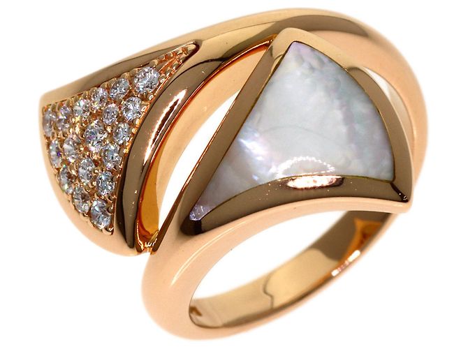 Bulgari Bague Bvlgari Diva's Dream Medium Shell Diamond Ring - vue 2