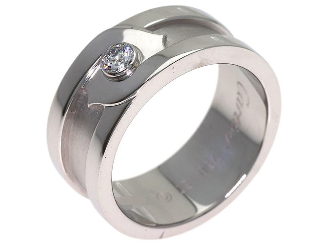 Anello Cartier C2 Fortune in diamanti e oro bianco 18K - vista 2