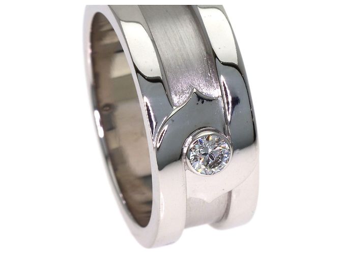 Anello Cartier C2 Fortune in diamanti e oro bianco 18K - vista 7