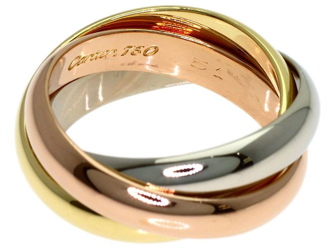 Anello Cartier Trinity MM #51 - vista 3