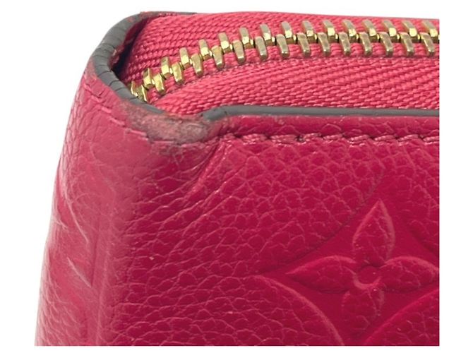 Louis Vuitton Scarlet Red Zippy Wallet Rot - Ansicht 11