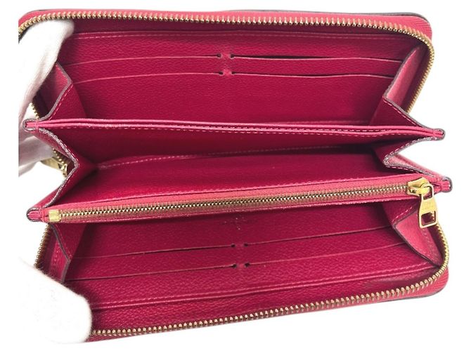 Louis Vuitton Scarlet Red Zippy Wallet Rot - Ansicht 12