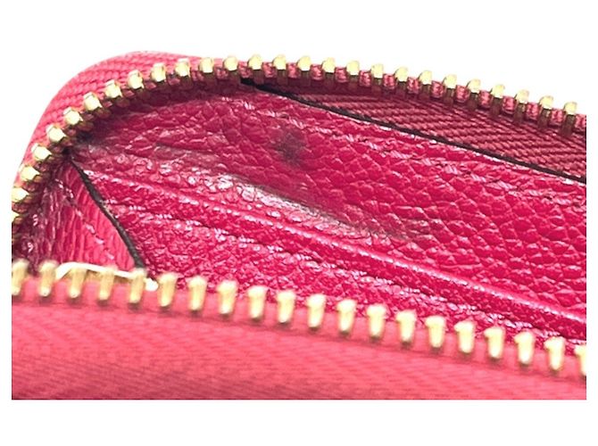 Louis Vuitton Scarlet Red Zippy Wallet Rot - Ansicht 14